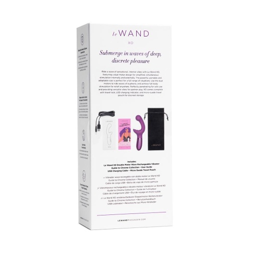 Le Wand - Xo G点震动棒 - 紫色 照片