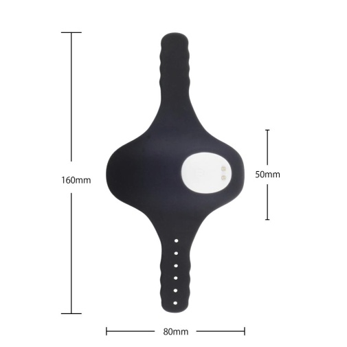 T-Best - Teman-Do Panty Vibrator - Black  照片