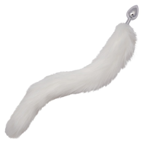 CEN - Running Wild Fox Tail Plug - White 照片