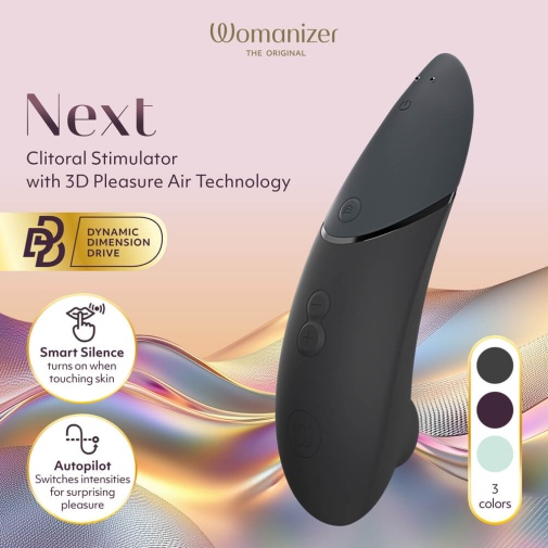 Womanizer - Next 阴蒂吸啜器 - 黑色 照片
