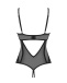 Obsessive - Serena Love Crotchless Teddy - Black - M/L photo-8