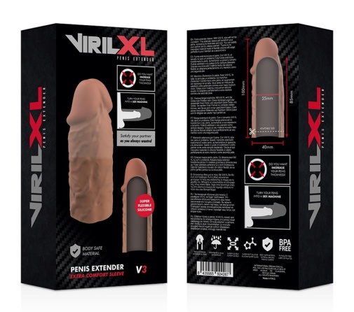 VirilXL - V3 陰莖延長器 - 棕色 照片