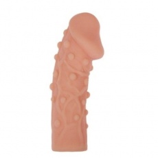 Kokos - Extreme Dotted Realistic Cock Sleeve M - Flesh photo
