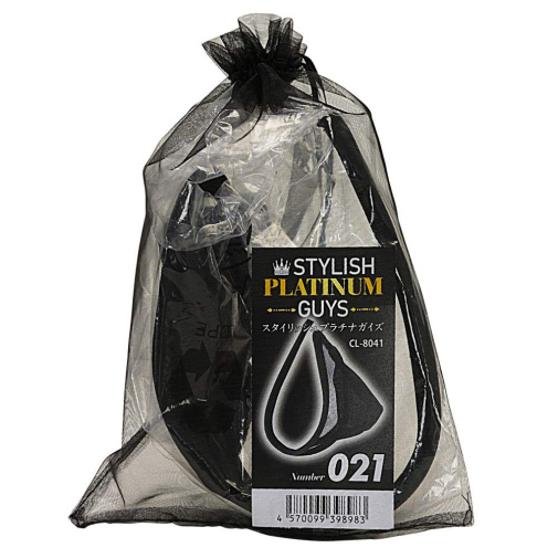 NPG - Platinum #021 Male C-String - Black 照片