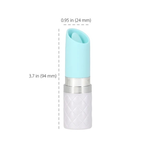 Pillow Talk - Lusty Flickering Massager - Teal photo