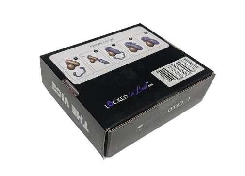 Locked in Lust - Vice Standard Chasity Cage - Purple photo