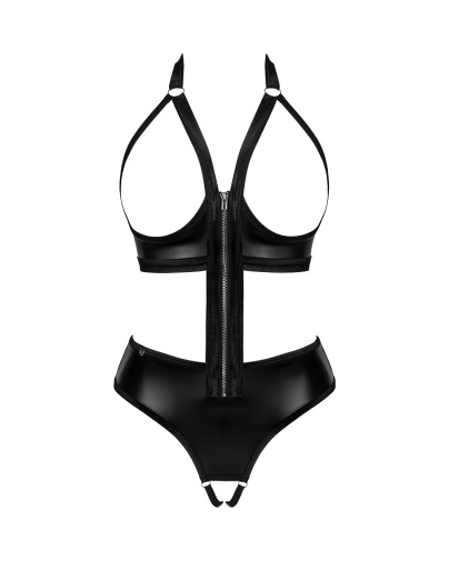 Obsessive - Norides Crotchless Teddy - Black - M/L photo