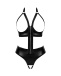 Obsessive - Norides Crotchless Teddy - Black - M/L photo-7