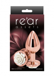 NS Novelties - Rose Buttplug M - White photo