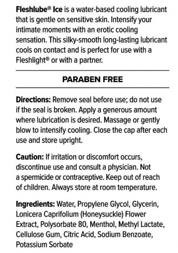 Fleshlight - Fleshlube Ice - 118ml photo