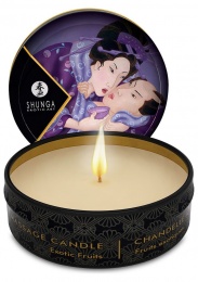 Shunga - Libido Massage Candle Exotic Fruits - 30ml photo