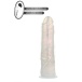 Cock Miller - 21.5cm 可遥控 发光震动假阳具 - 珍珠色 照片