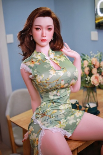 Anne Asian Realistic Sex Doll, Large Breasts, Ultra Soft Silicone 157 cm (5’2 ft)  photo