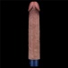 Lovetoy - 9" 超柔軟仿真震動假陽具 - 啡色 照片-6