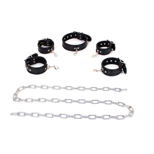 Kiotos - Body Restraints Set - Black photo