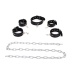 Kiotos - Body Restraints Set - Black photo