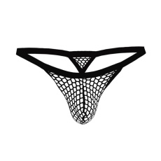 Cut4men - Mesh Thong - Black - L photo