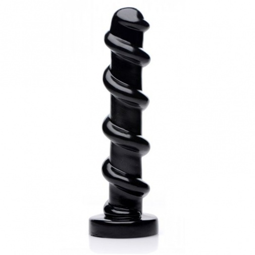 Master Cock - Mighty Screw 9.5" Dildo - Black photo