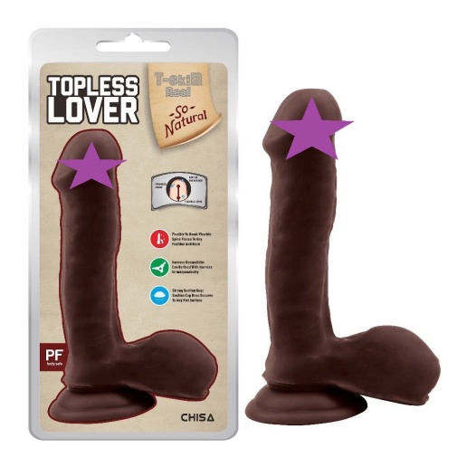 Chisa - Topless Lover 仿真阳具 - 啡色 照片