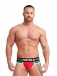Mister B - Urban Lisbon Jock Brief  露股内裤 - 红色/绿色 - 中码 照片-4