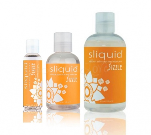 Sliquid - Naturals Sizzle 天然水性潤滑劑 - 125ml 照片
