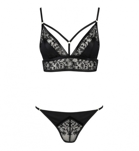 Casmir - Aliyah Lingerie Set 2 pcs - Black - S/M photo