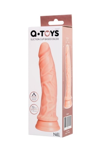 A-Toys - Nill Realistic Dildo 19cm - Flesh photo
