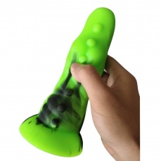 FAAK - Aligator Dildo - Green/Black photo