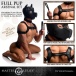Master Series - Full Pup Arsenal 狗狗调教套装 - 黑色 照片-3