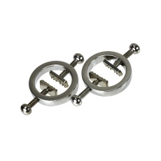 NPG - Ultra Pleasure Nipple Clamps #8 - Silver photo