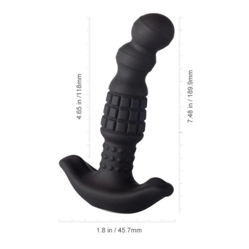 Honey Play Box - 旋转滚珠前列腺按摩器 - 黑色 照片