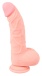 Medical Silicone - Curved Dildo w Balls 20cm 照片