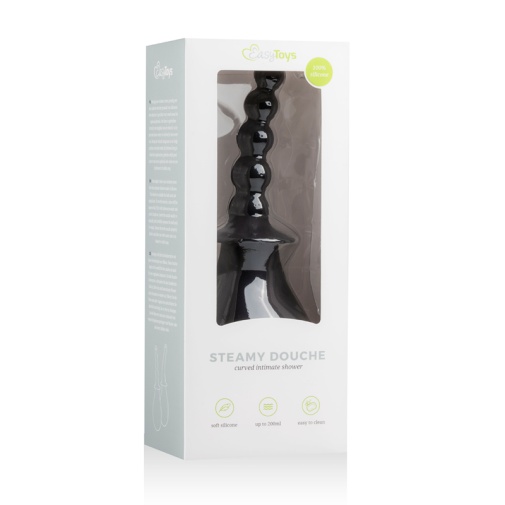 Easytoys - Steamy 后庭灌洗器 - 黑色 照片