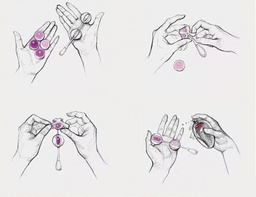 Gvibe - Geisha Balls 2 - Pink photo