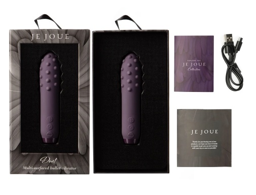 Je Joue - Duet Bullet Vibrator - Purple photo