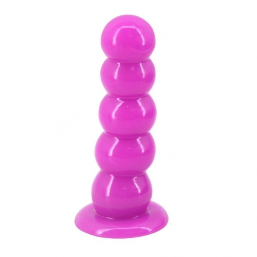 FAAK - Beads Anal Plug - Purple photo