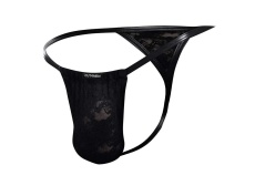 Cut4men - Lace G-String - Black - S/M photo