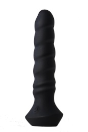 Dreamtoys - Regina 充電式剛硬肛門震動器 - 黑色 照片