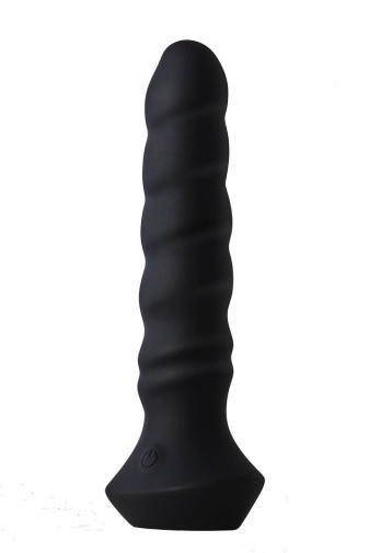 Dreamtoys - Regina 充电式刚硬肛门震动器 - 黑色 照片