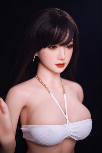  Stacey 亞洲仿真實體娃娃，巨乳，超軟矽膠 163 cm（5'3 英尺） 照片