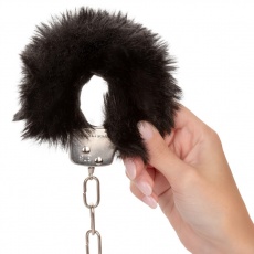 CEN - Ultra Fluffy Furry Cuffs - Black photo