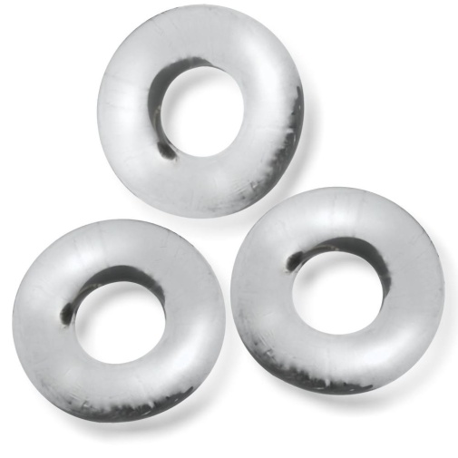 Oxballs - Fat Willy Cockring 3's Pack - Clear 照片