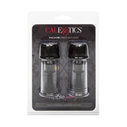 CEN - Nipple Play Twist Suckers - Black photo