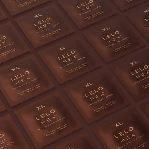 HEX - Respect XL 贴身防滑设计乳胶避孕套加大码 - 12片装 照片