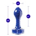 Oh My Gem - Prestige Butt Plug - Blue photo-13