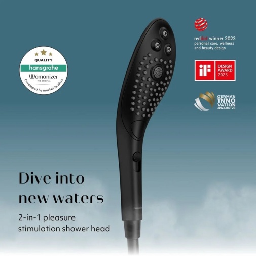 Womanizer - Wave - 水疗阴蒂按摩器 - 黑色 照片