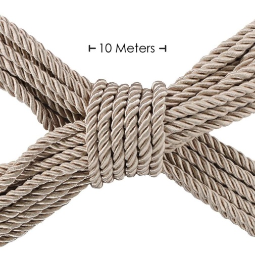 Ouch - Bondage Rope 10m - Golden Beige 照片