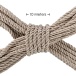 Ouch - Bondage Rope 10m - Golden Beige 照片-2