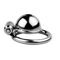 MT - Short Cock Cage 50mm - Silver photo