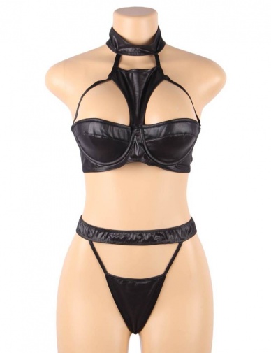 Ohyeah - Exquisite Set w Choker - Black - M photo